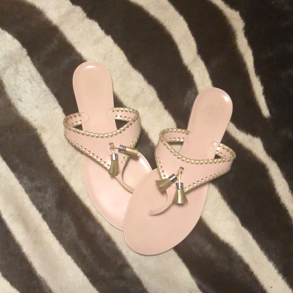 Jack Rogers blush jellies- size 9
